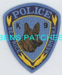 NEBRASKA,BEATRICE POLICE K-9 1